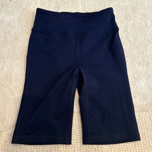 Jcrew navy biker shorts